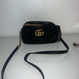 Authentic Gucci black purse crossbody
